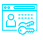 ID key blue icon